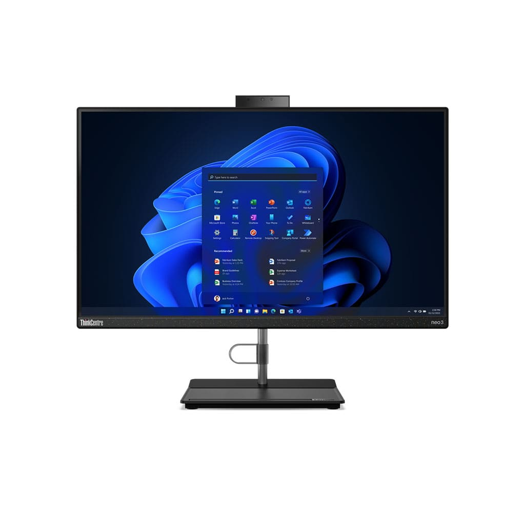 LENOVO 12B0002CTX, Think Center Neo 30a, i5-1240P, 23,8" FHD Ekran, 8Gb Ram, 512Gb SSD, Paylaşımlı Ekran Kartı, Free Dos, All In One PC