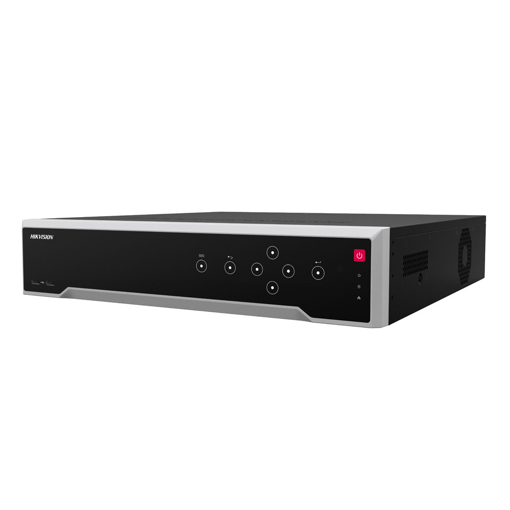 HIKVISION DS-8664NI-I8 12Mpix, H265+, 64Kanal  Video, 8 HDD RAID 0,1,5,6,10, UHD 4K 2160P Kayıt, 320Mbps Bant Genişliği, NVR