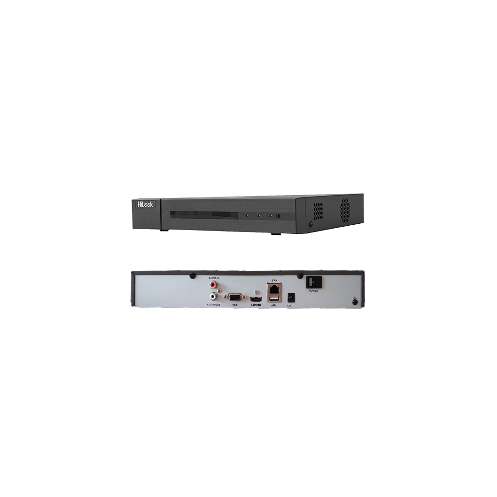 HILOOK NVR-116MH-C  8Mpix,H265+,16Kanal Video, 1 HDD,160Mbps Bant Genişliği,NVR