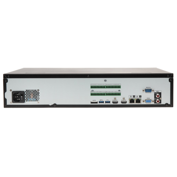 DAHUA  NVR608-64-4KS2 12Mpix, H265+, 64Kanal Video,  8 HDD, 1080P Kayıt, 384Mbps Bant Genişliği, NVR