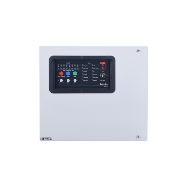 TEKNİM TFP-408 8 BÖLGE KONV. YANGIN ALARM PANELİ