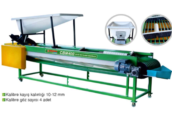 REMA CBM400 CEVİZ BOYLAMA MAKİNESI 220V