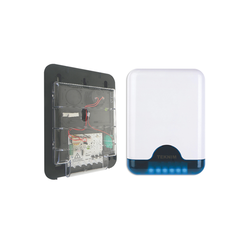 TEKNİM VAS-741BX Outdoor Harici Siren Mavi (İÇ KAPAKSIZ)
