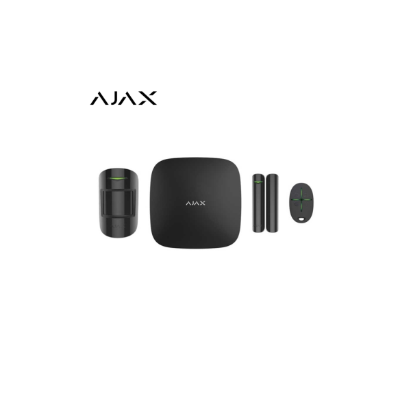 AJAX HubKit Plus / StarterKit Plus, Gelişmiş, Kablosuz, Alarm Kiti, SİYAH