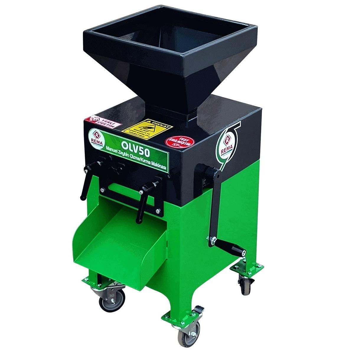 REMA OLV50 ZEYTİN ÇİZME-KIRMA MAKİNASI MEKANİK