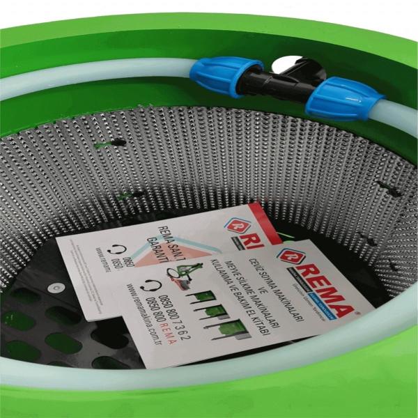Rema Rm90 Devir Ayarlı Ceviz Soyma Makinesi 50Kg -90L 220V