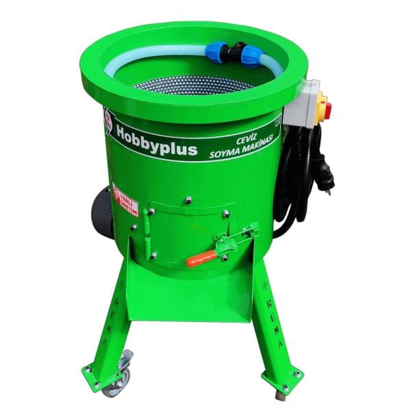 Rema Rm90 Devir Ayarlı Ceviz Soyma Makinesi 50Kg -90L 220V