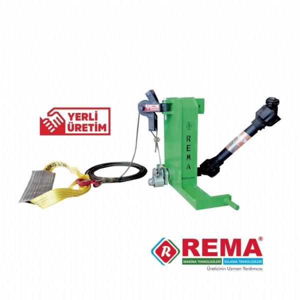 REMA VIBREMA MEYVE HASAT MAKİNASI ŞAFTLI HALATLI