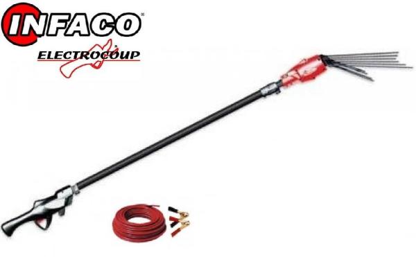 İnfaco Elektrolive E 500 M Zeytin Hasat Makinesi+Şarj Cihazı 5 Ad. Çubuk