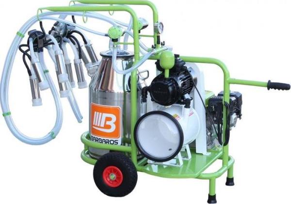 Bartech Benzin Motorlu Keçi Sağım Makinası