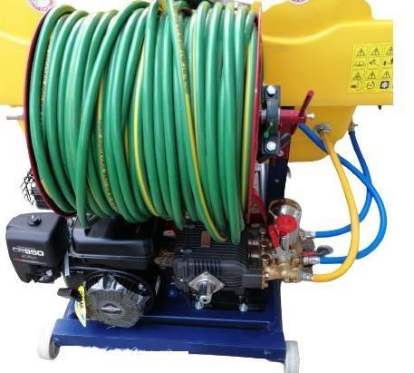 Taral TP400 Piton (TAR25) Araç Üstü Motorlu Bahçe Pülverizatörü Castello Fiberglas Depo