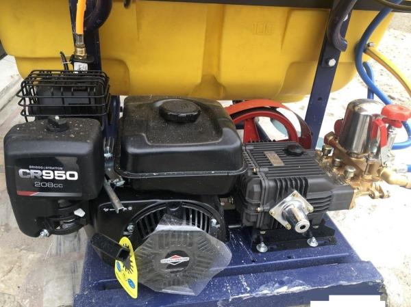 Taral TP400 Piton (TAR30) Araç Üstü Motorlu Bahçe Pülverizatörü B&S Fiberglas Depo