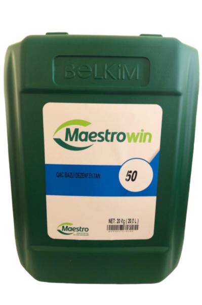 Maestrowin 50 QAC Bazlı Dezenfektan 20 Lt