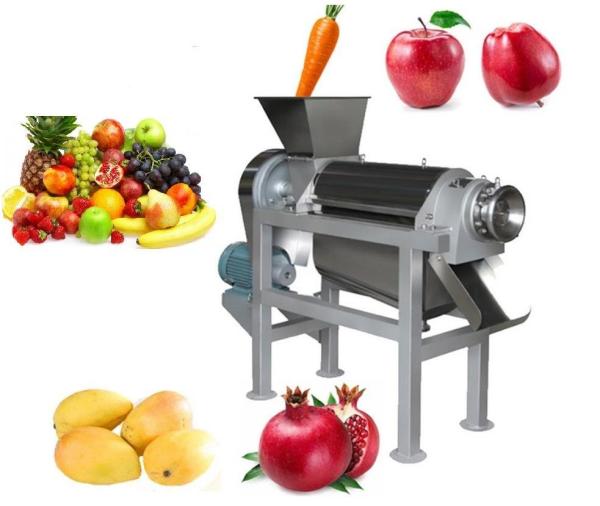 Meyve Suyu Yapma Makinesi Endüstriyel Soğuk Pres Sıkacağı Extractor Makinesi