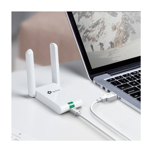 TP-LINK TL-WN822N, 300Mbps, 2.4Ghz, 2x3dBi Anten, USB2.0, WIRELESS ETHERNET