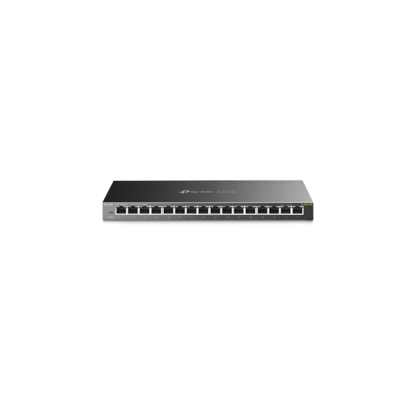 TP-LINK TL-SG116E(UN) V2, 16 Port, GigaBit, Metal Kasa, Easy Smart, Yönetilemez, Masaüstü Switch