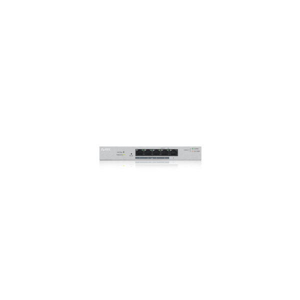 ZyXEL GS1200-5HP, 5 Port Poe, 60W GigaBit, Yönetilebilir Masaüstü Switch