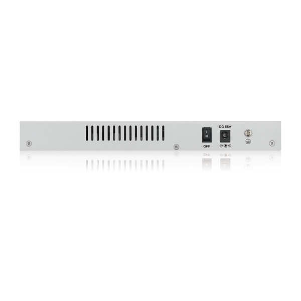 ZyXEL GS1200-8HP, 8 Port Poe, 60W, GigaBit,  Yönetilebilir, Masaüstü Switch