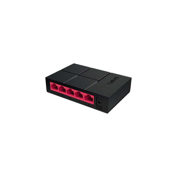 MERCUSYS MS105G, 5 Port, GigaBit, Yönetilemez, Masaüstü Switch
