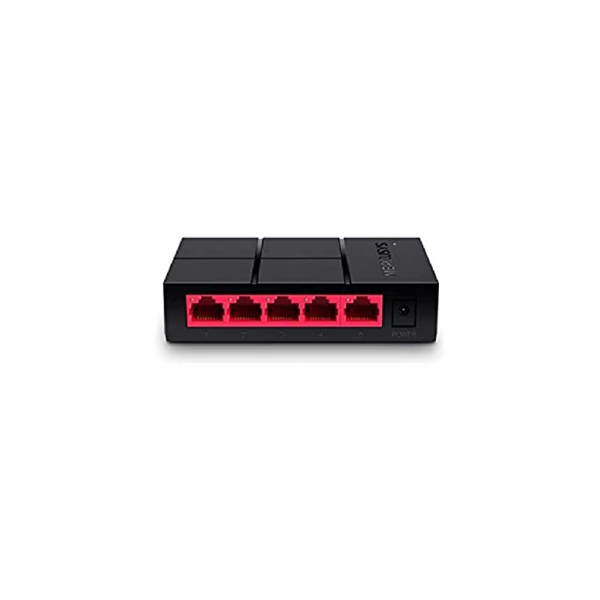 MERCUSYS MS105G, 5 Port, GigaBit, Yönetilemez, Masaüstü Switch