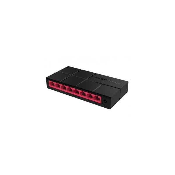 MERCUSYS MS108G, 8 Port, GigaBit, Yönetilemez, Masaüstü Switch