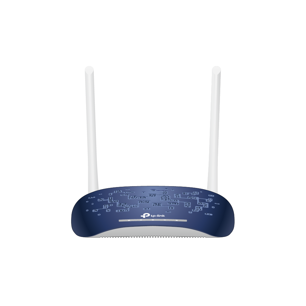 TP-LINK TD-W9960, 4 Port, 2.4Ghz Wifi 300Mbps, 2x5dBi Anten, VDSL2, ADSL2+ MODEM