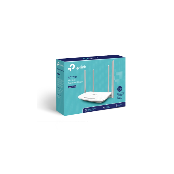TP-LINK ARCHER C50, 4Port, 867Mbps, Dual Band Wifi, Gigabit, Router