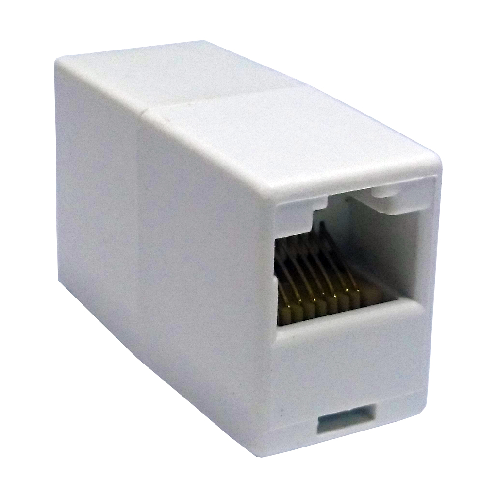 PowerGate PG-J05 RJ45 JAC Birleştirme köprü (Beyaz)