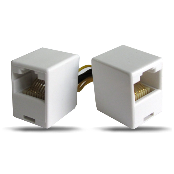 PowerGate PG-J05 RJ45 JAC Birleştirme köprü (Beyaz)