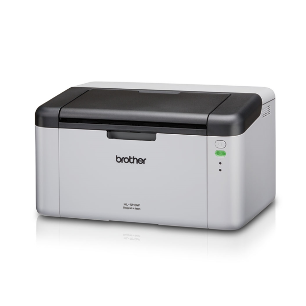 BROTHER HL-1211W-2T LAZER 20ppm Yazıcı WiFi , 2 adet Tam Dolu Orijinal Toner ile Birlikte