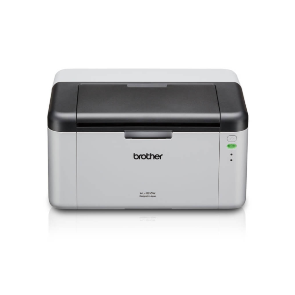 BROTHER HL-1211W-2T LAZER 20ppm Yazıcı WiFi , 2 adet Tam Dolu Orijinal Toner ile Birlikte