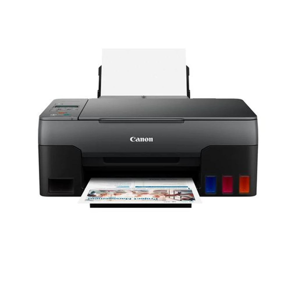 CANON PIXMA G2460, Renkli, Mürekkep Mega Tanklı, Yazıcı, Tarayıcı, Fotokopi +1 Şişe Orijinal Siyah Mürekkep Hediye