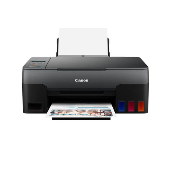 CANON PIXMA G2460, Renkli, Mürekkep Mega Tanklı, Yazıcı, Tarayıcı, Fotokopi +1 Şişe Orijinal Siyah Mürekkep Hediye
