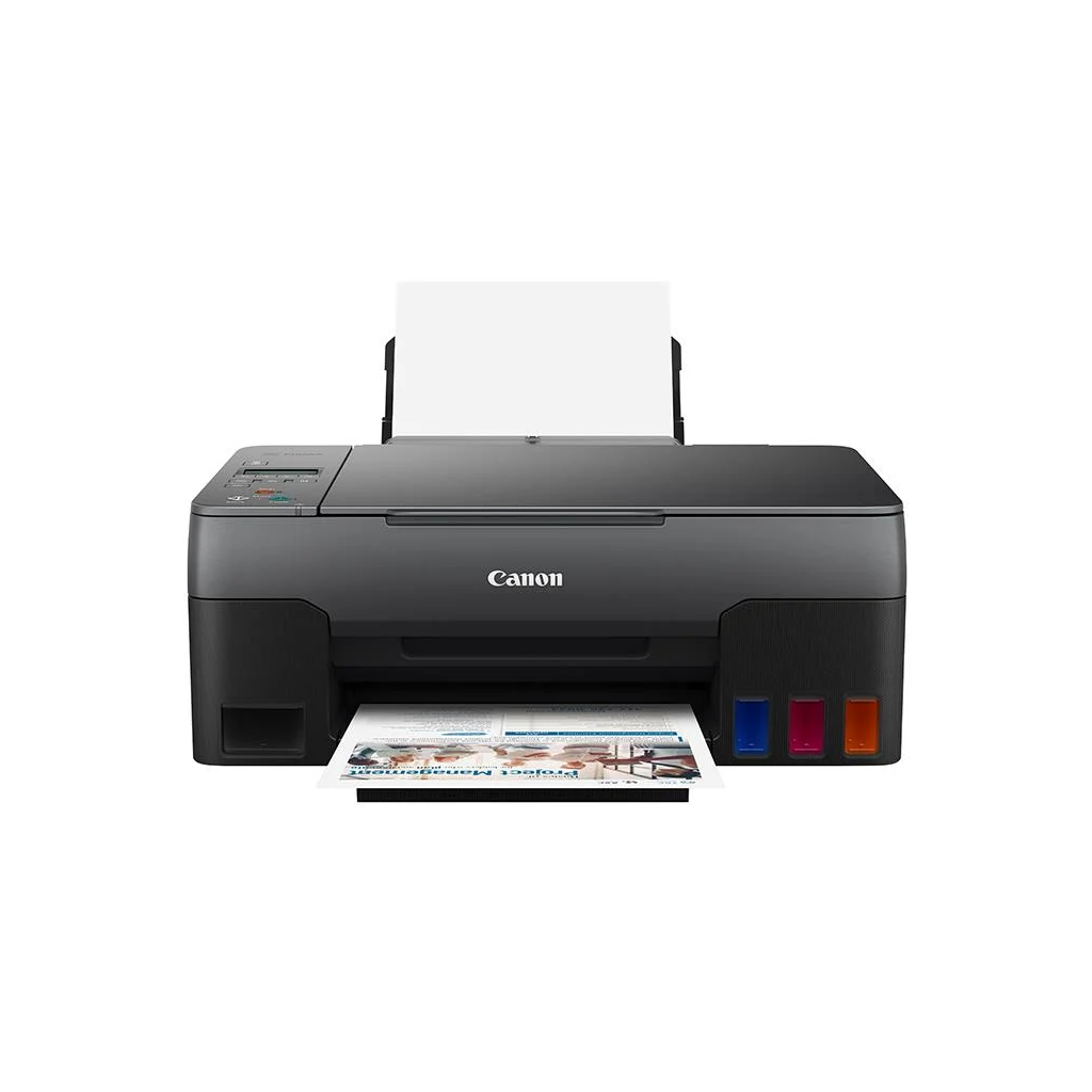 CANON PIXMA G2420, Renkli, Mürekkep Mega Tanklı, Yazıcı, Tarayıcı, Fotokopi +1 Şişe Orijinal Siyah Mürekkep Hediye