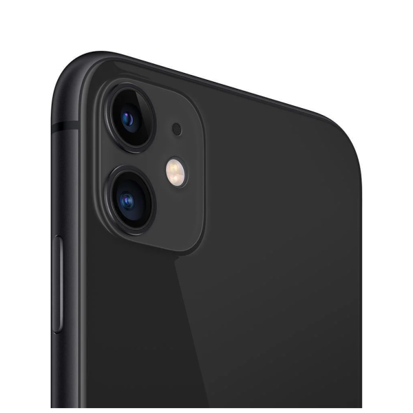 Apple iPhone 11 128Gb, Siyah, 4Gb Ram,  6 Çekirdek, 6,1inc Ekran, 12Mpix Ön 12Mpix Arka Kamera, Türkiye Garantili