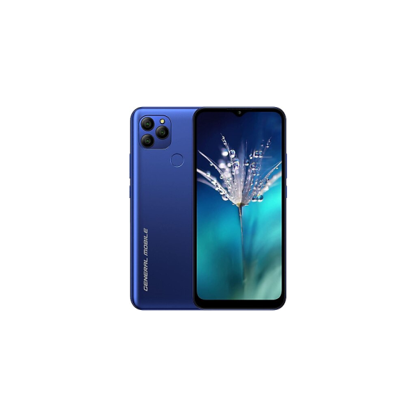 GENERAL MOBILE GM21 New Edition 32Gb, Dark Blue, 3Gb Ram, 8 Çekirdek, 6,52inç Ekran, 8 Mpix Ön, 13Mpix Arka Kamera, Türkiye Garantili
