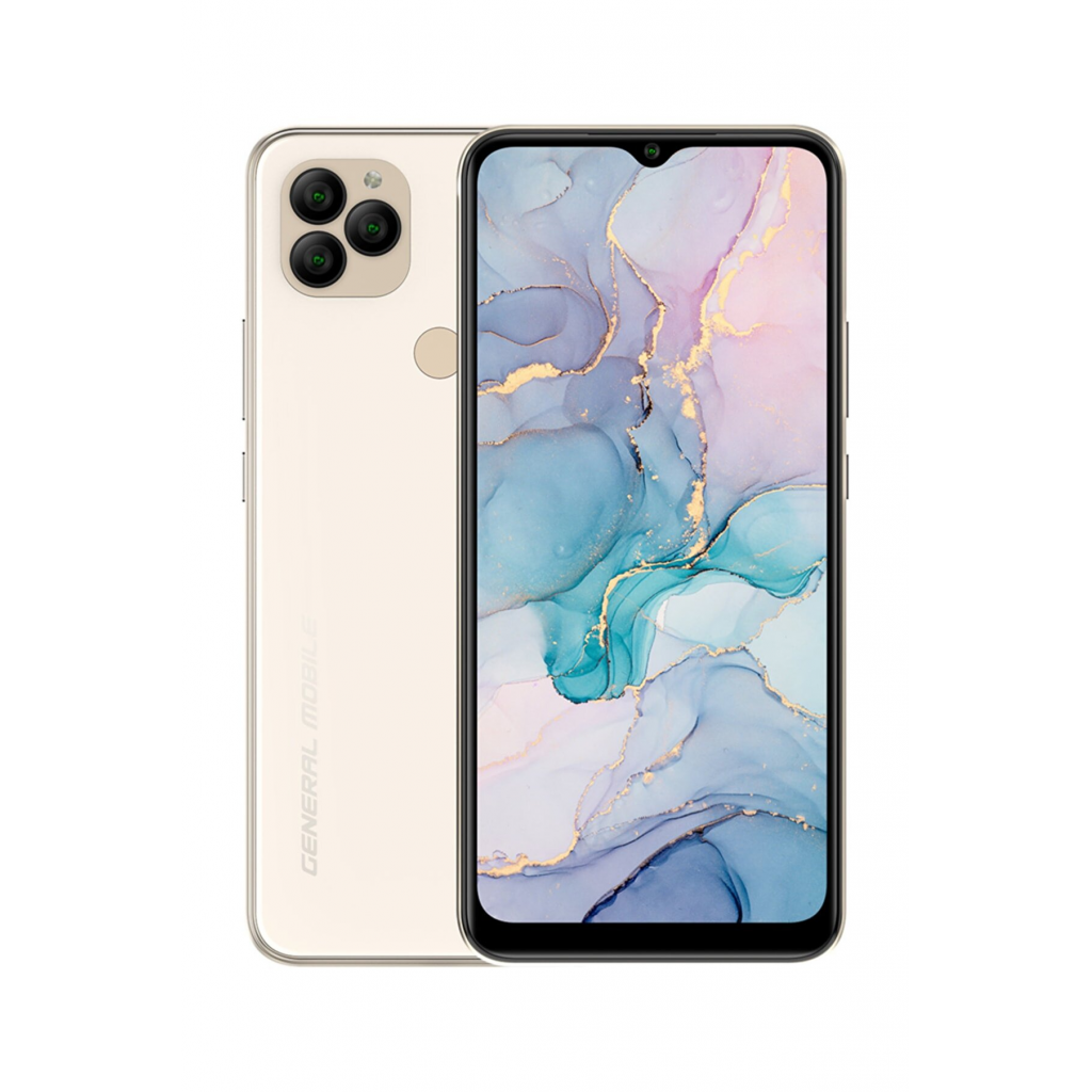 GENERAL MOBILE GM22 32Gb, Gold, 3Gb Ram, 8 Çekirdek, 6,52inç Ekran, 8 Mpix Ön, 52Mpix Arka Kamera, Türkiye Garantili
