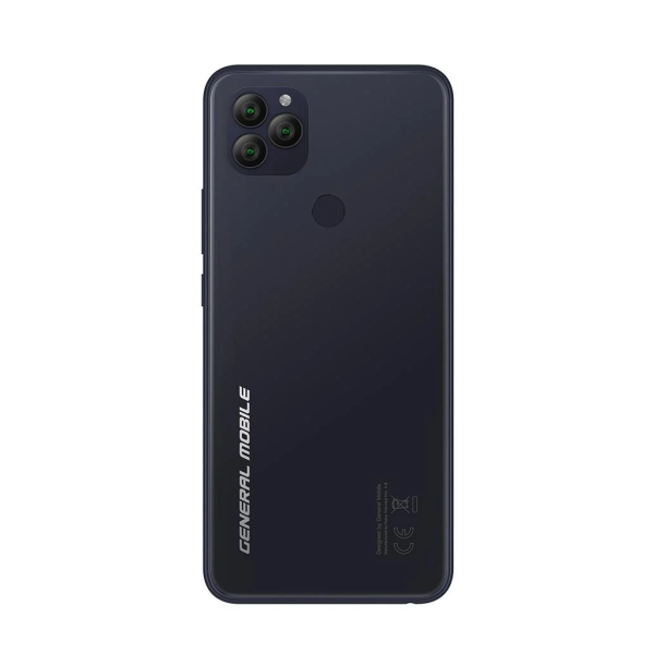 GENERAL MOBILE GM22 32Gb, Ocean Black, 3Gb Ram, 8 Çekirdek, 6,52inç Ekran, 8 Mpix Ön, 52Mpix Arka Kamera, Türkiye Garantili