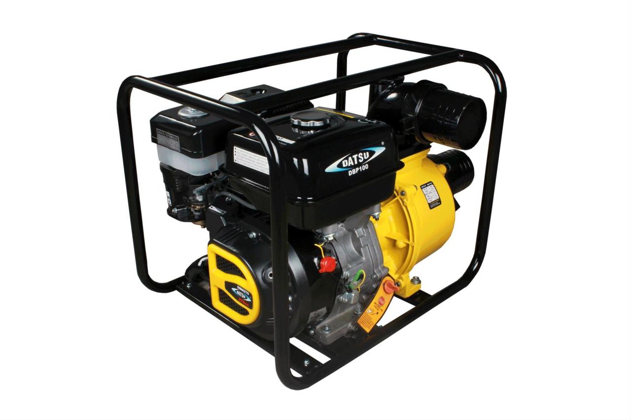 Datsu DBP 100(4inch) Benzinli Su Motoru