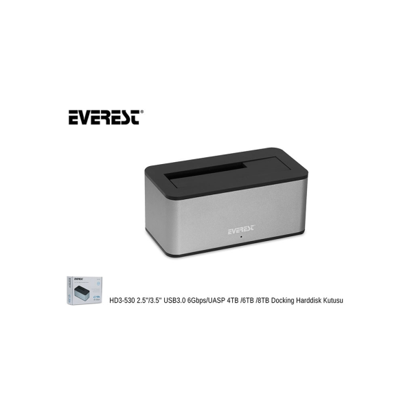 EVEREST HD3-530 USB 3.0 2,5" ve 3,5" Dock Station