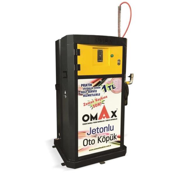 Omax JKP12 JETONLU KÖPÜK PÜSKÜRTME MAKİNESİ
