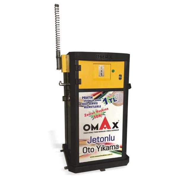 Omax JYM11 BASINÇLI JETONLU YIKAMA MAKİNESİ