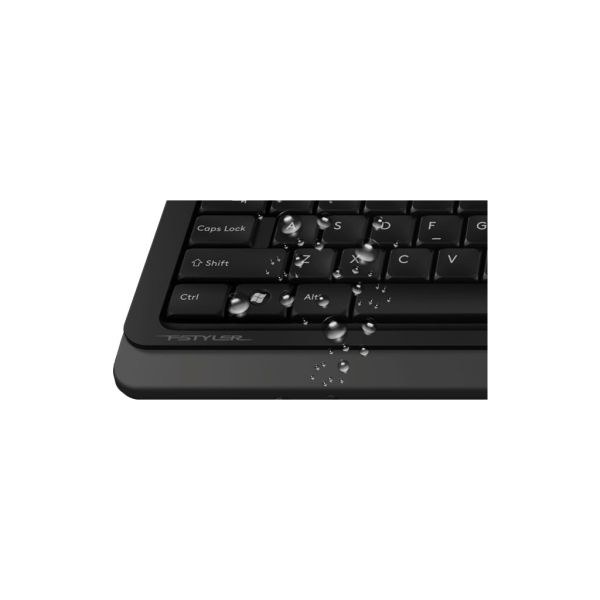 A4 TECH FG1010, Gri, FSTYLER, Türkçe Q, Kablosuz, Klavye Mouse Set