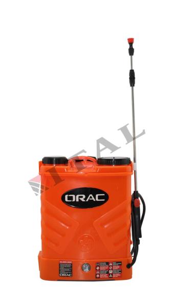 Orac 16C Akülü Şarjlı Sırt İlaçlama Makinası 16 Lt