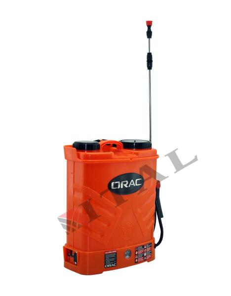 Orac 16C Akülü Şarjlı Sırt İlaçlama Makinası 16 Lt