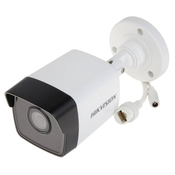 HIKVISION DS-2CD1043G0-IUF 4Mpix, 4mm Lens, H265+, 30Mt Gece Görüşü, SD Kart, PoE, Dahili Mikrofon, Mini Bullet IP Kamera
