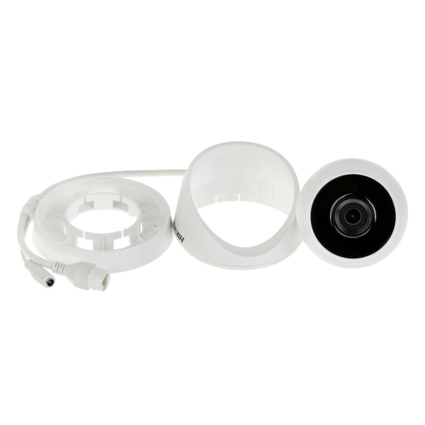 HIKVISION DS-2CD1323G0-IUF 2Mpix, 2,8mm Lens, H265+, 30Mt Gece Görüşü, PoE, Mikrofonlu Dome IP Kamera
