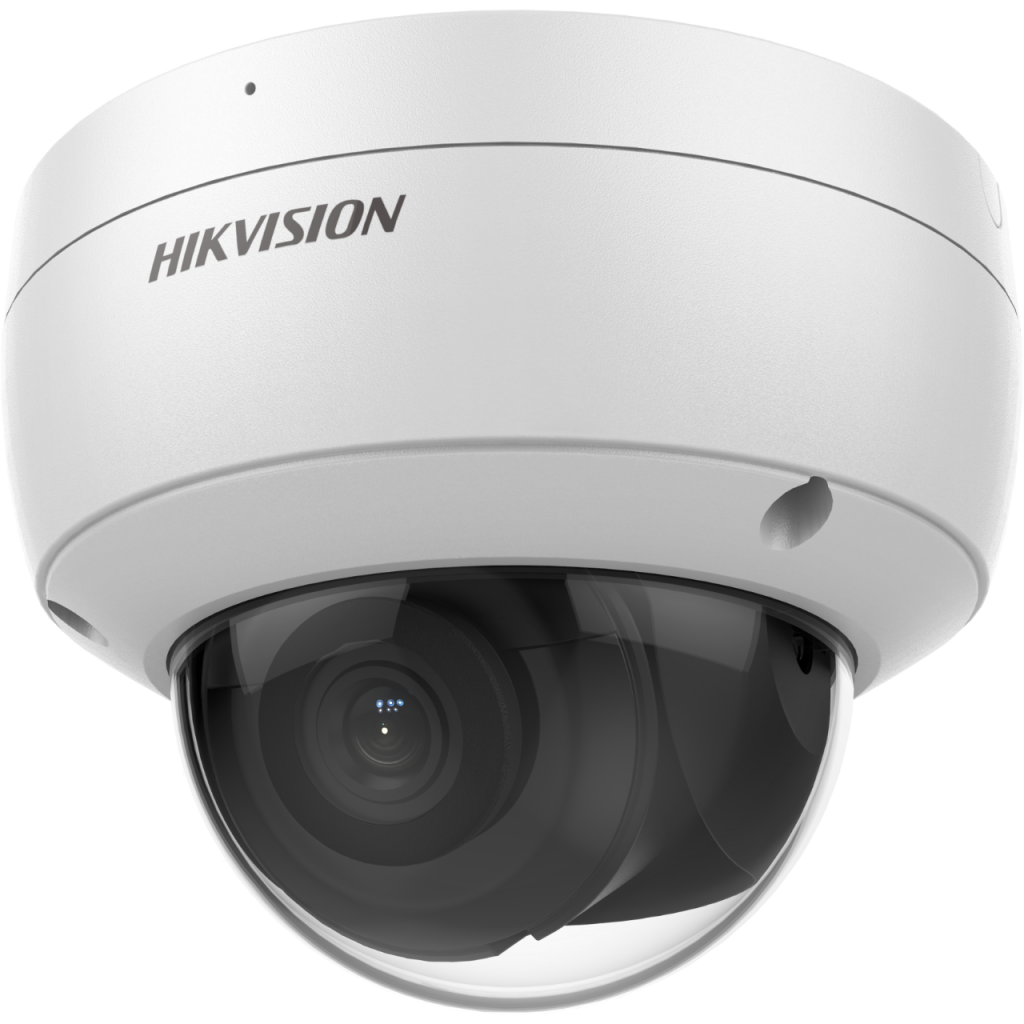 HIKVISION DS-2CD2163G2-IU 6Mpix, 2,8mm Lens, H265+ 30Mt Gece Görüşü, SD Kart, Dahili Mikrofon, IK10, PoE, Dome IP Kamera