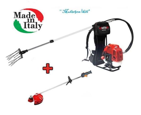 Datsu TR 655 Profesyonel Motorlu Tırpan ve Minelli Zeytin Hasat Makinesi