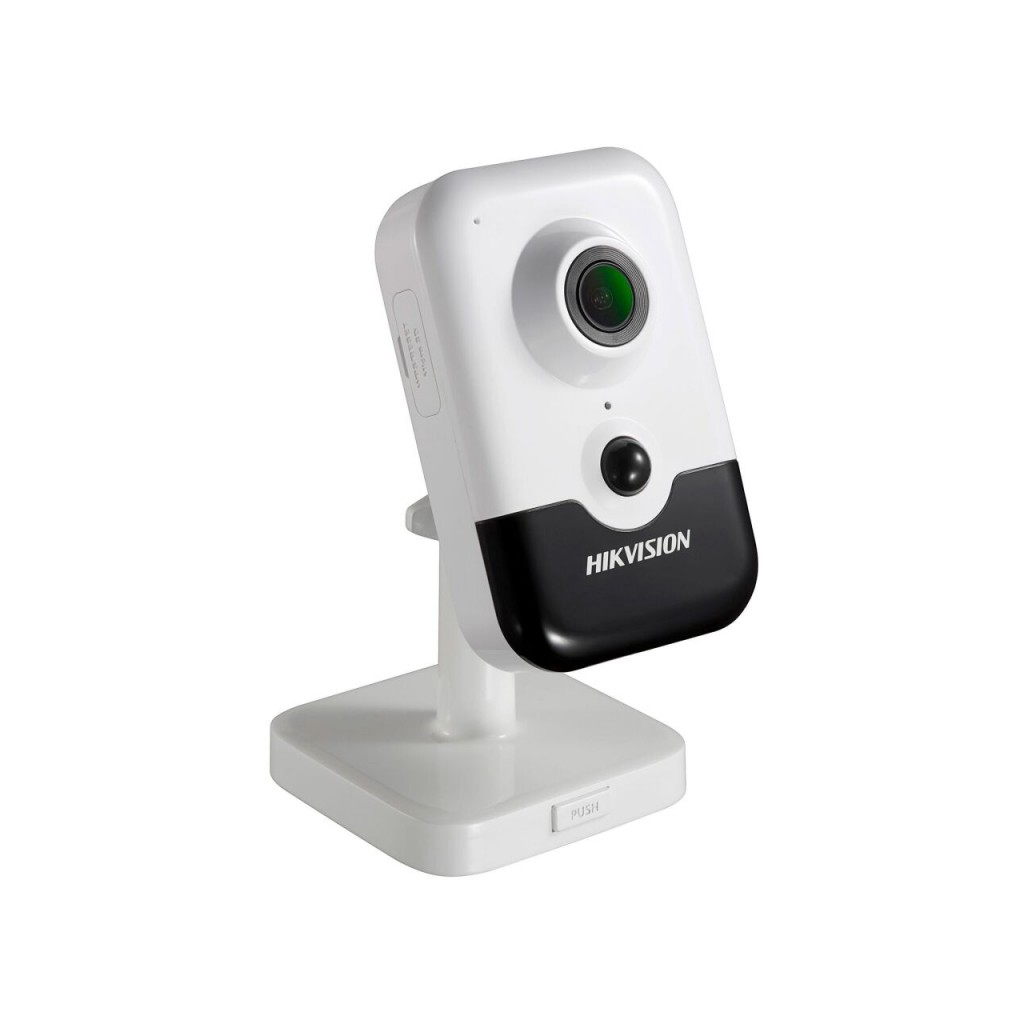 HIKVISION DS-2CD2443G0-IW 4Mpix, 2,8mm Lens, H265+,10Mt Gece Görüşü, SD Kart, PoE, Wifi, Sesli, Cube IP Kamera